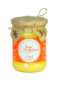 фото ВКУС БЛАГОСТИ Масло ГХИ топлёное 225г Классика