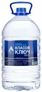фото Минеральная природная питьевая столовая вода «Власов Ключ» 5л.