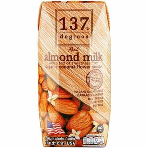 фото 137 DEGREES Миндальный напиток с нектаром кокосовых соцветий, 180 мл