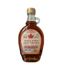 фото PURE CANADIAN Канадский кленовый сироп, темный Organic, Gluten Free 330гр.