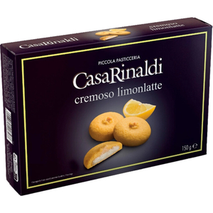фото CASA RINALDI Печенье Кремозо ЛимонЛатте c лимонно-молочным кремом 140 г