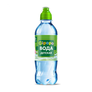фото Вода "Гипопо" детская питьевая, 0 мес., 0.33л