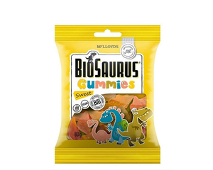 фото Мармелад жевательный сладкий Biosaurus без глютена Vegan 80г