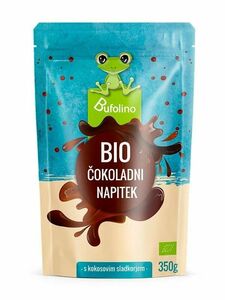 фото BUFO EKO НАПИТОК ШОКОЛАДНЫЙ (КАКАО ПОРОШОК С КОКОСОВЫМ САХАРОМ) BUFOLINO 350Г