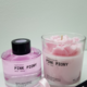 Фото SMELL&SMILE Подарочный набор с аромадиффузором и аромасвечой "Розовый пион"