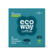 Фото ECOWAY Ночные ультратонкие прокладки с крылышками cotton 4 капли 10 шт.